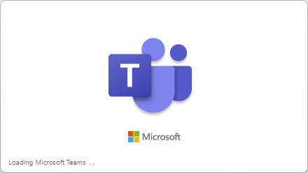 Microsoft Teams stuck on the loading screen